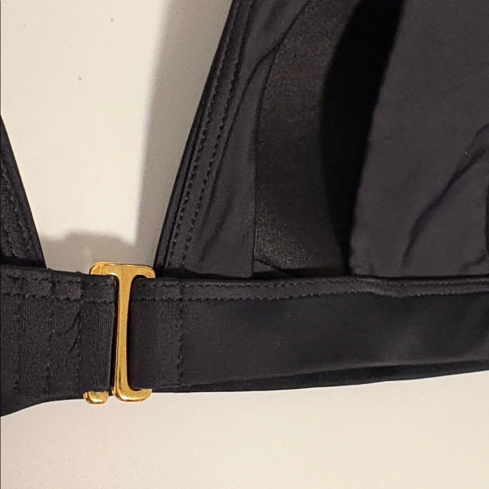 NWT [Summersalt] Plunge Bikini Swim Top Sea Urchin Black Women’s Multiple Sizes - Picture 9 of 10